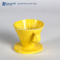 Pintura Amarilla Pretty Design Common Usado Fine Ceramic Drain Cup